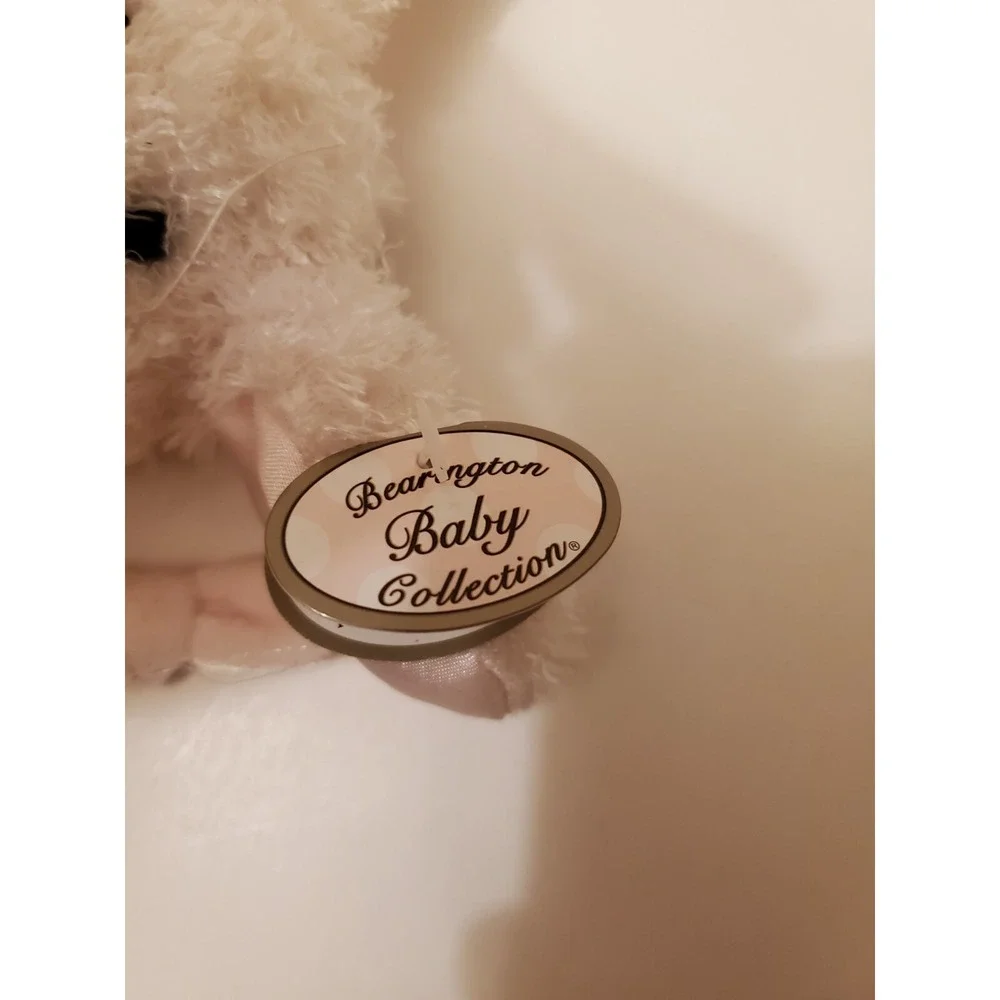 Bearington Pink Baby Bunny Rabbit Wee‎ Cottontail Security Blanket Lovey New